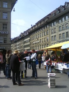 Unterschriftensammlung 4. April 2009